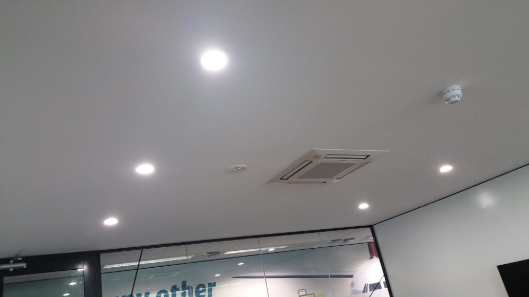 Ceiling soundproofing for Caltex