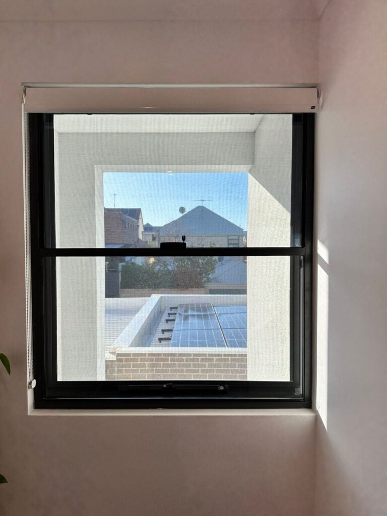Double-hung Sound-Out window — bedroom retrofit