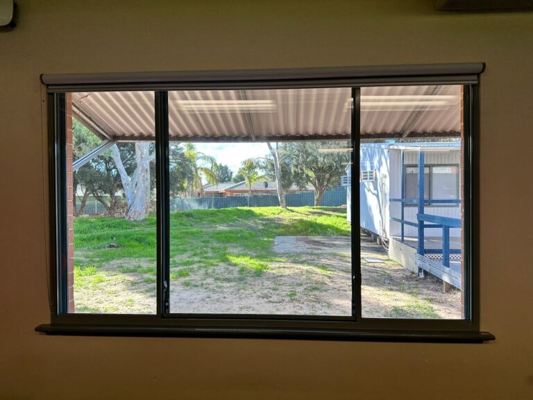 Triple-track sliding secondary glazing