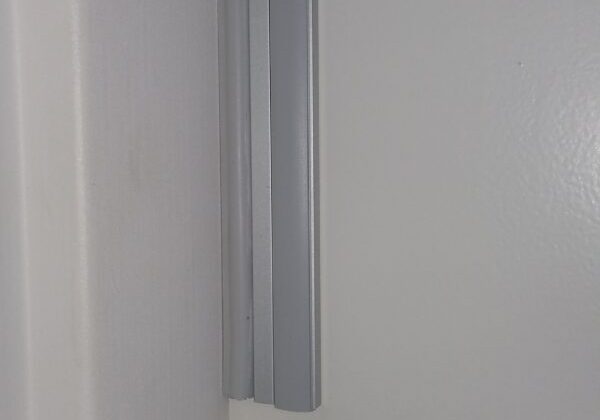 Quality workmanship on door seals